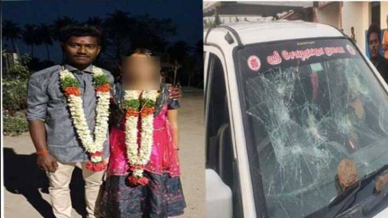 Daughter married for love.. attacked groom.. kidnapping bride