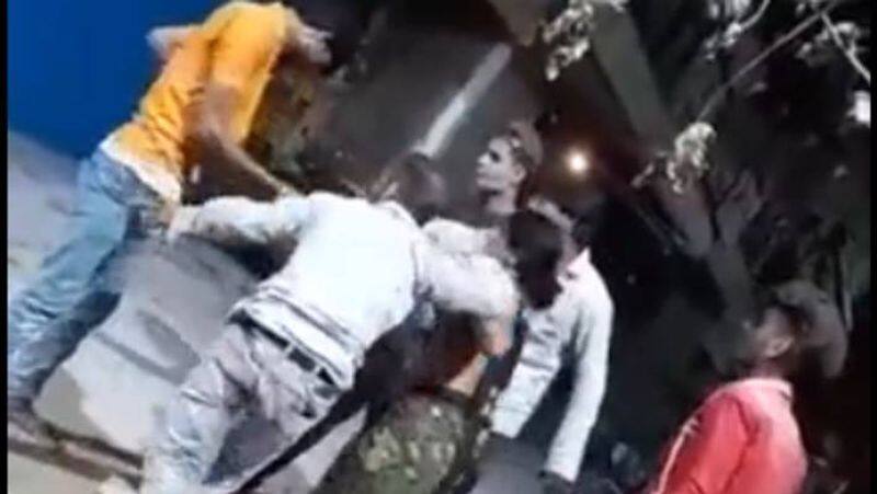 Dancing Man Stabs Himself During Stunt At Holi Celebrations