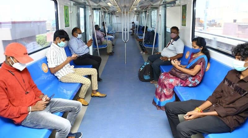 Chennai Metro train ticketing system is now introduced through WhatsApp KAK