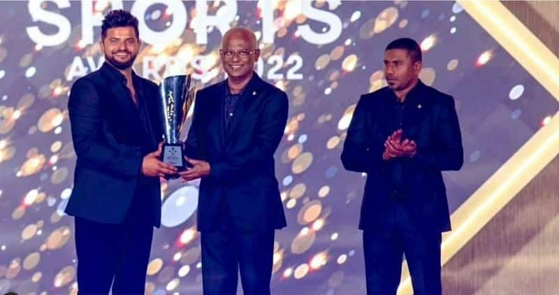 Suresh Raina felicitated with 'Sports Icon' award by Government of Maldives