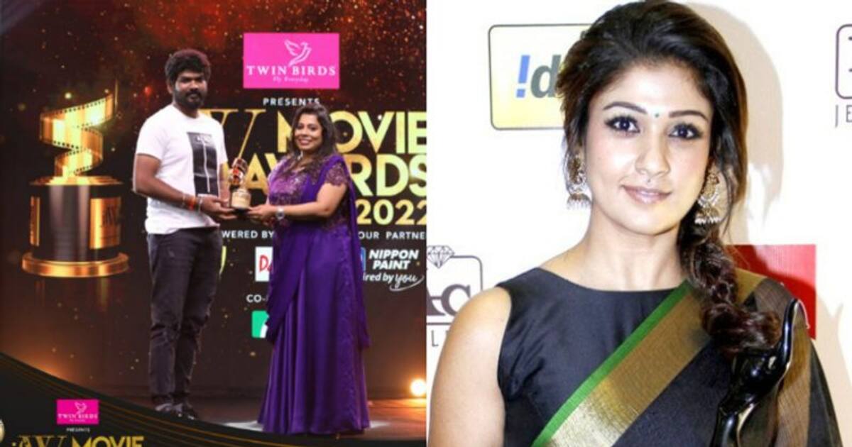 Jfw award: விருதுகளை குவித்த நெற்றிக்கண் படம்...நயன் வராததால் சிங்கிளாக வந்து அவார்டுகளை அள்ளிச்சென்ற விக்கி