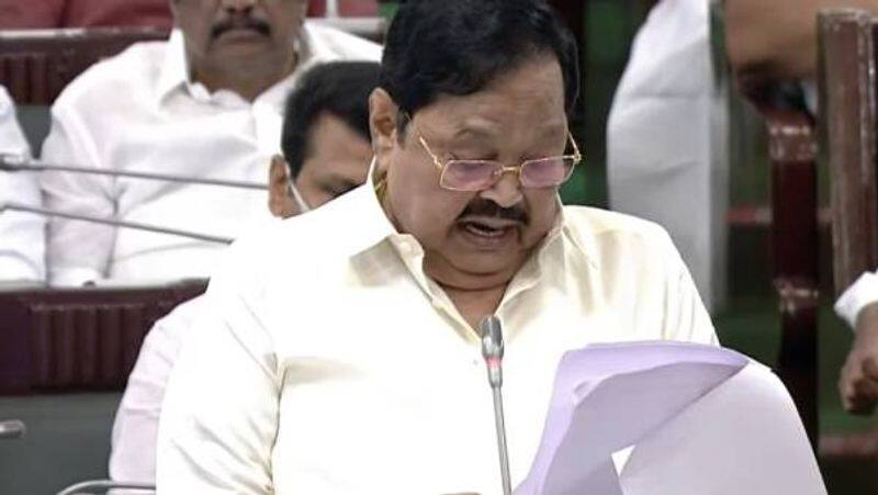 Duraimurugan said that the water is covered with thermocol to avoid wastage KAK