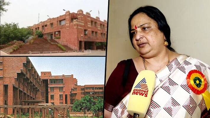 JNU Vice Chancellor Santishree Dhulpudi Pandit controversial statement over Hindu Gods, Lord Shiva is scheduled caste or tribe, DVG JNU Vice Chancellor Santishree Dhulpudi Pandit controversial statement over Hindu Gods, Lord Shiva is scheduled caste or tribe, DVG