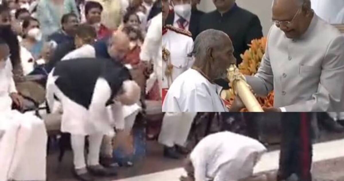 Swami Sivananda: 125 வயதில் காலில் விழுந்த யோகா குரு-தரையை தொட்டு வணங்கிய பிரதமர்-விழாவில் நெகிழ்ச்சி சம்பவம்