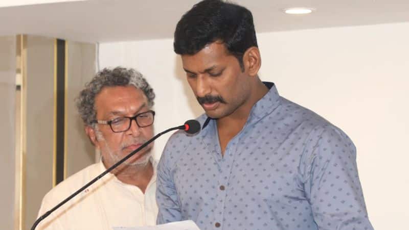Actor Vishal asked to submit 21 crore debt to Laika.. Court Ask property details.