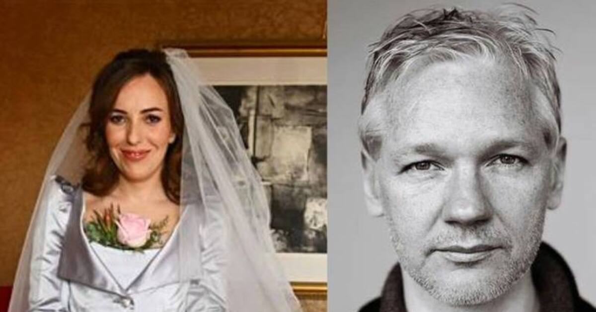 50 வயதில் ஜெயலில் நடந்த ஜூலியன் அசாஞ்சே திருமணம்  - தன்னை விட 13 வயது இளம் காதலியை மணந்தார்..!