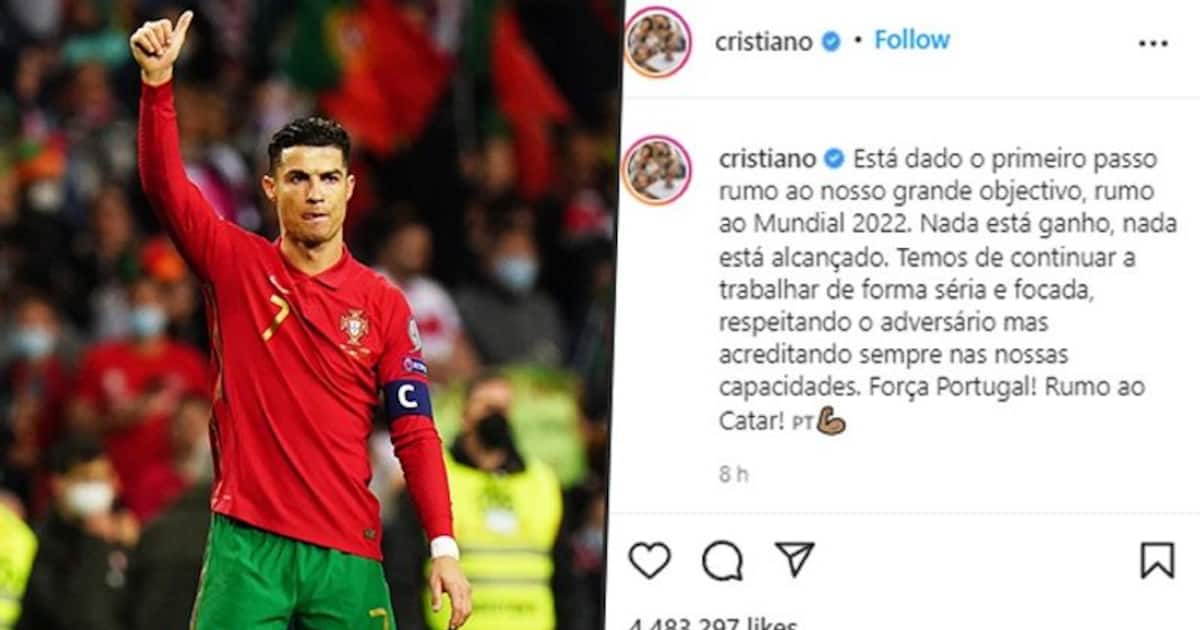 Ronaldo envoie un message fort après que le Portugal a battu la Turquie lors des matches de barrage
