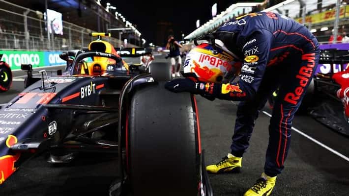 Red Bull Racing Sergio Perez pips Ferraris to take pole at Saudi Arabian Formula 1 Grand Priz Red Bull Racing Sergio Perez pips Ferraris to take pole at Saudi Arabian Formula 1 Grand Priz
