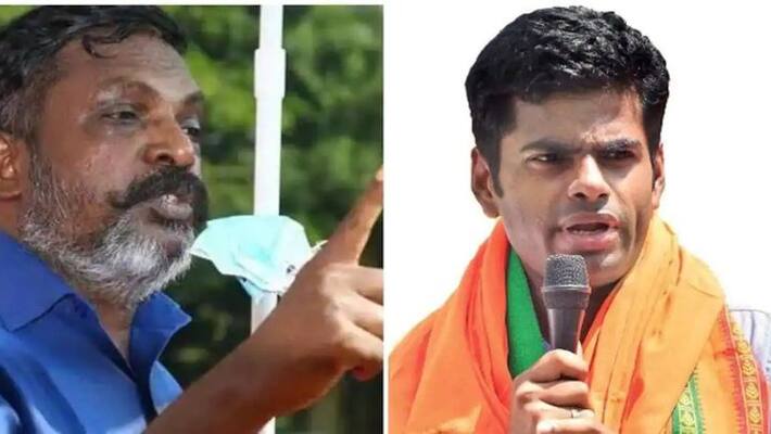 thirumavalavan slams tamilnadu bjp president annamalai in twitter thirumavalavan slams tamilnadu bjp president annamalai in twitter