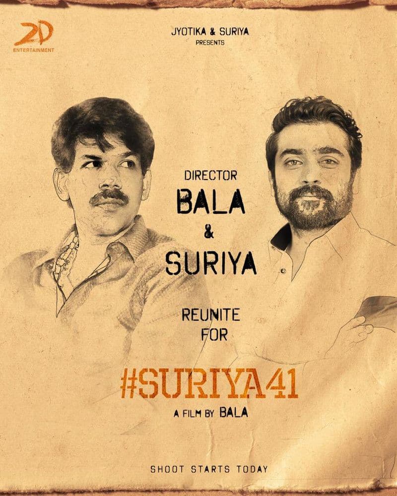 Bala Directional Suriya 41 movie shooting started