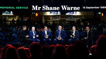 5 legends sum up Shane Warne in one word at the spin legend's state memorial service snt 5 legends sum up Shane Warne in one word at the spin legend's state memorial service snt
