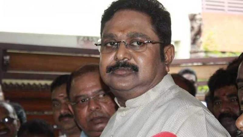 Day-to-day law-and-order disorder in Tamil Nadu... TTV Dhinakaran tvk
