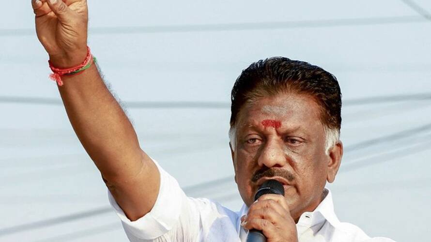 AIADMK general secretary election illegal: OPS writes to Election Commission of India AIADMK general secretary election illegal: OPS writes to Election Commission of India