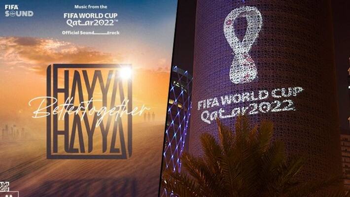 Qatar World Cup 2022: Football fans give thumbs up to official soundtrack 'Hayya  Hayya'