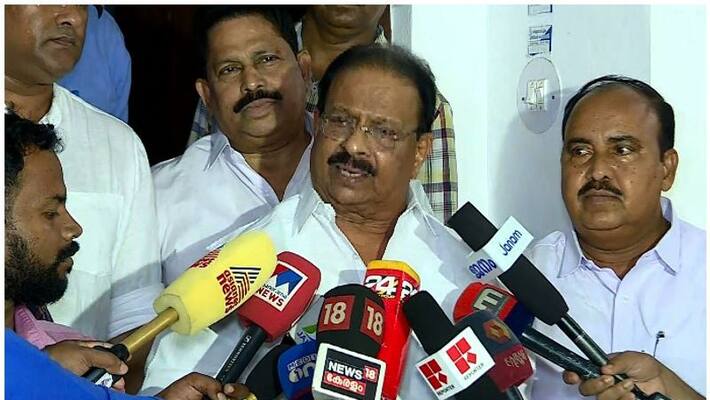 K Sudhakaran blames media for giving unwanted colors for his statement against P K Kunhalikutty in Shukoor murder case K Sudhakaran blames media for giving unwanted colors for his statement against P K Kunhalikutty in Shukoor murder case