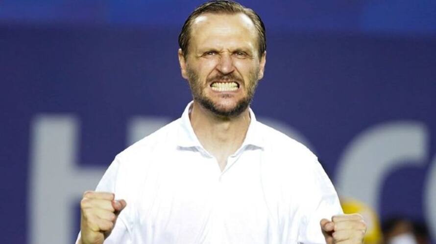Kerala Blasters coach Ivan Vukomanovic oh his aim in upcoming matches saa Kerala Blasters coach Ivan Vukomanovic oh his aim in upcoming matches saa