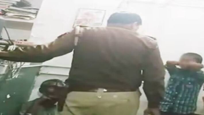 khaki uniform embarrassed  Constable 13 year boy brutally beaten then police commissioner took action in Vadodara  kpr