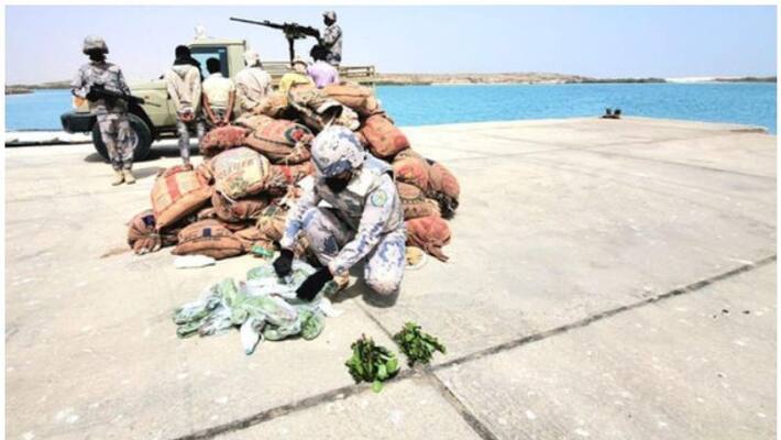 Saudi patrols thwarted major drug smuggling attempt Saudi patrols thwarted major drug smuggling attempt
