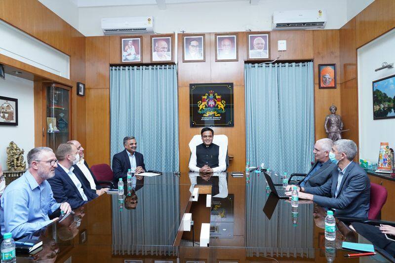 Israel Delegation Met Karnataka IT BT Minister CN Ashwathnarayan in Bengaluru grg