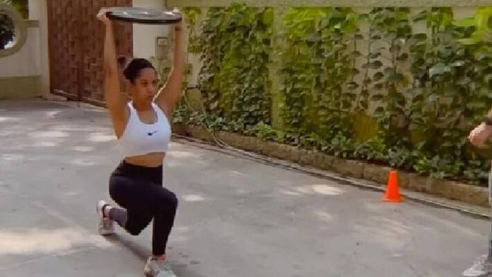 masaba gupta shared workout video on world health day masaba gupta shared workout video on world health day