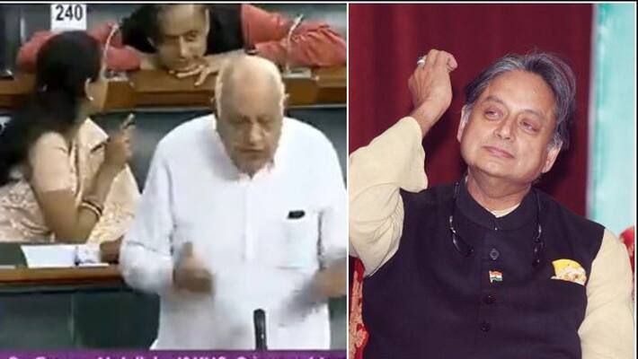 shashi tharoor reply to troll video on talking to supriya sule on parliament shashi tharoor reply to troll video on talking to supriya sule on parliament