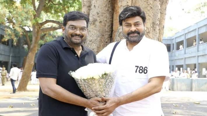 director puri jagannadh done a role in godfather movie chiranjeevi conformed director puri jagannadh done a role in godfather movie chiranjeevi conformed