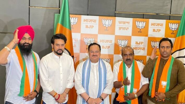 setback for aam admi in himachal state chief joins BJP setback for aam admi in himachal state chief joins BJP