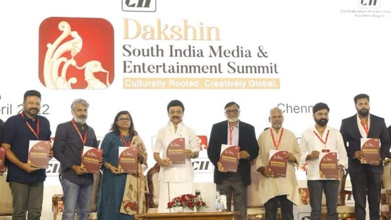 First Minister MK Stalin inaugurated the South Indian Media and Entertainment Conference