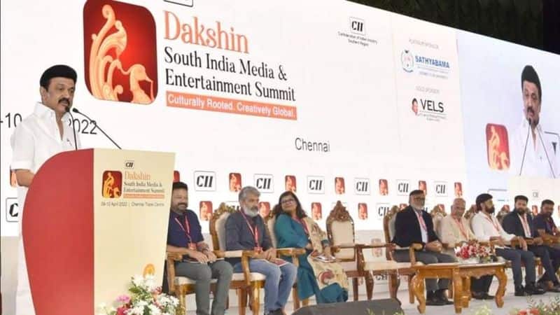 First Minister MK Stalin inaugurated the South Indian Media and Entertainment Conference