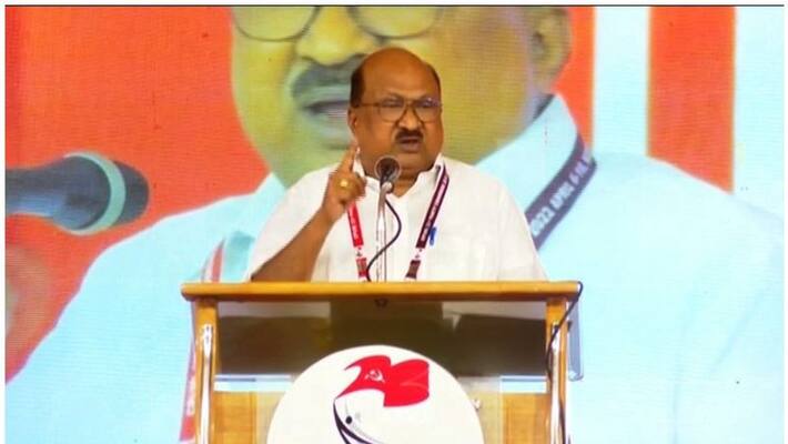 K V Thomas speak in cpim party congress seminar K V Thomas speak in cpim party congress seminar