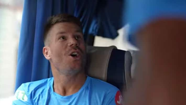 IPL 2022: Warner's 'Kemon Acho' goes viral as he scores half-century for DC against KKR snt IPL 2022: Warner's 'Kemon Acho' goes viral as he scores half-century for DC against KKR snt