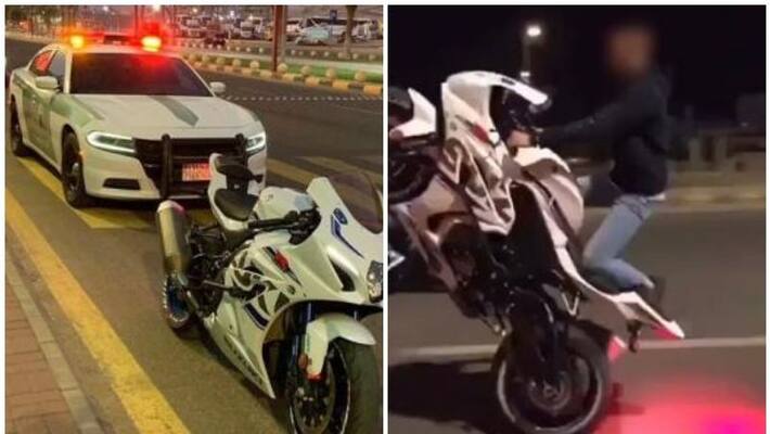 youth arrested in Saudi Arabia for bike stunt on a public road youth arrested in Saudi Arabia for bike stunt on a public road