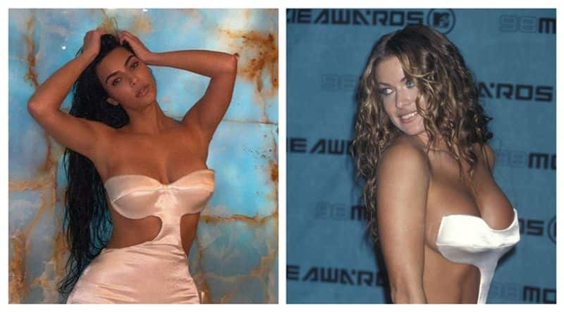 Kim Kardashian Wears Carmen Electra Lookalike Dress