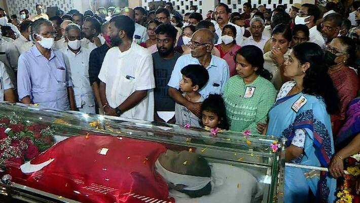 CPIM leader MC Josephine deadbody handed over to Ernakulam Govt Medical College CPIM leader MC Josephine deadbody handed over to Ernakulam Govt Medical College