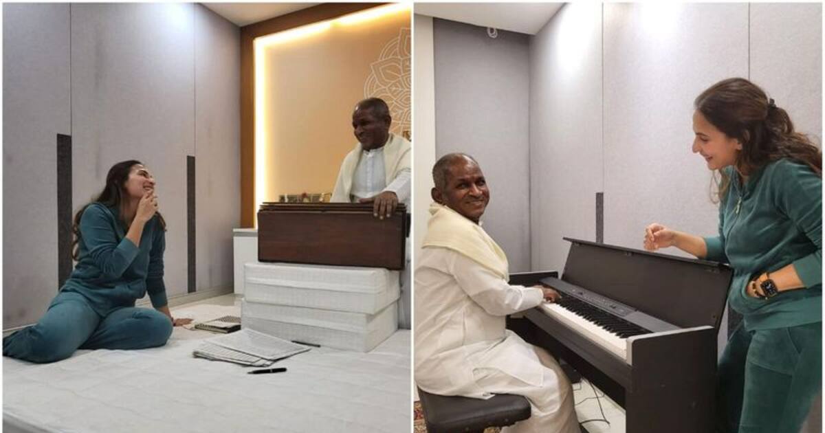 இளையராஜாவை திடீரென சந்தித்த ஐஸ்வர்யா..இந்த விஷயத்தில் தனுஷ் மாதிரியே இருக்காங்களே !