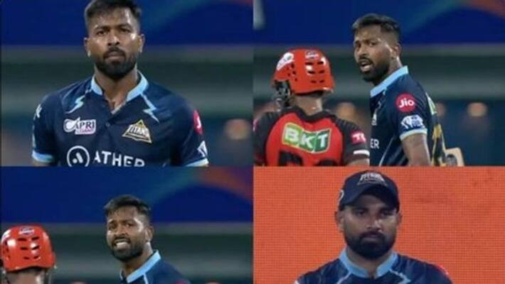 watch video hardik loses cool on shami watch video hardik loses cool on shami