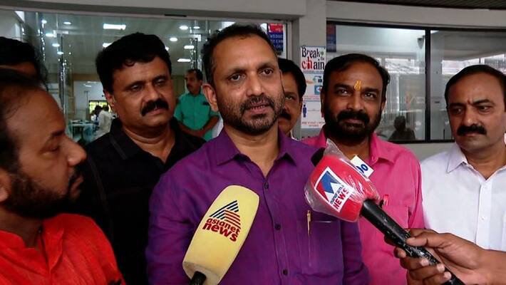 Thrikkakkara will see triangular fight says BJP Kerala President K Surendran Thrikkakkara will see triangular fight says BJP Kerala President K Surendran