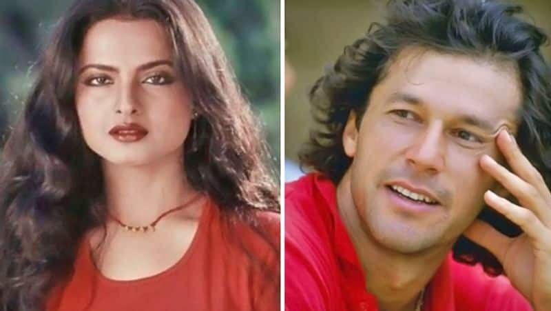 Imran khan and Rekha 