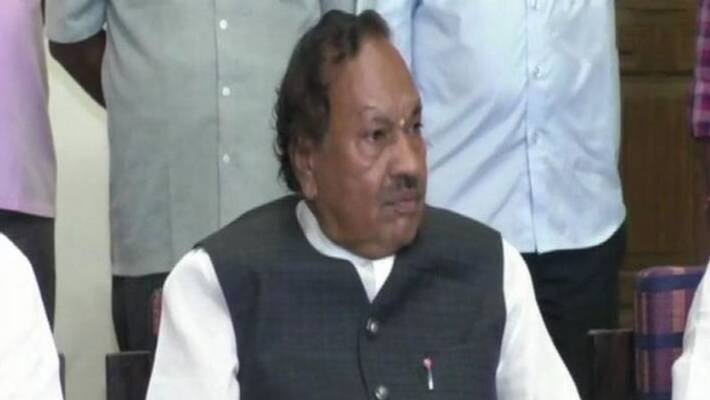 opposition protest against minister k s eshwarappa opposition protest against minister k s eshwarappa