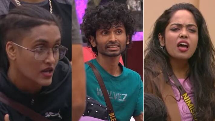 nimisha and jasmin against blesslee in bigg boss malayalam nimisha and jasmin against blesslee in bigg boss malayalam
