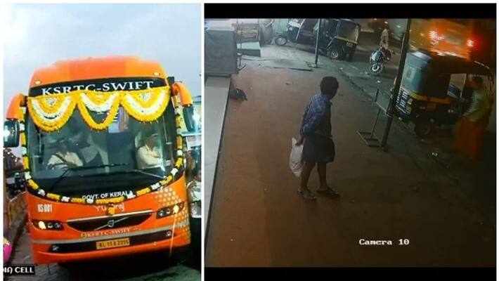 kunnamkulam ksrtc k swift accident bus in police custody kunnamkulam ksrtc k swift accident bus in police custody
