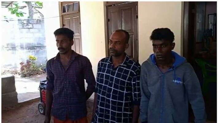 Three accused arrested in varkala citu worker stabbed case Three accused arrested in varkala citu worker stabbed case