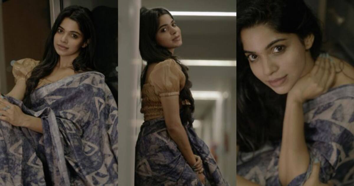 Divya bharti: சேலையில் கும்மென்று அழகை காட்டி இளசுகளை மயக்கும்...பேச்சிலர் நடிகை திவ்யபாரதியின் ஹாட் கிளிக்ஸ்!