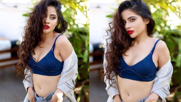 Instead of a purse Urfi Javed kept money in her hot cleavage video goes viral BRD Instead of a purse Urfi Javed kept money in her hot cleavage video goes viral BRD