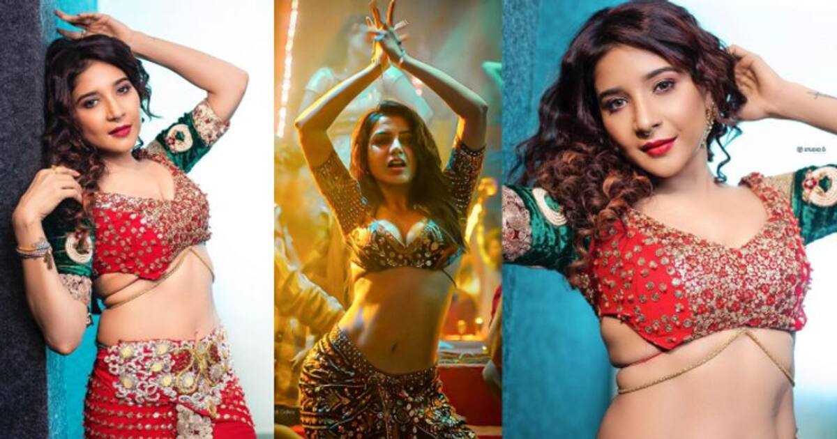 ஓ சொல்றியா மாமா எஃபெக்ட்... கவர்ச்சியில் சமந்தாவுக்கே டஃப் கொடுக்கும் சாக்‌ஷி - கிக் ஏற்றும் கிளாமர் கிளிக்ஸ்