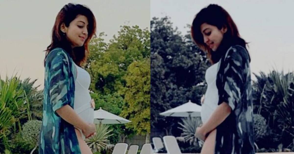 Pranitha Hot: கர்ப்பமான வயிறுடன் பிகினியில் சுற்றி திரியும் பிரனீதா சுபாஷ்...எல்லை மீறிய கவர்ச்சியில் அதகளம்..