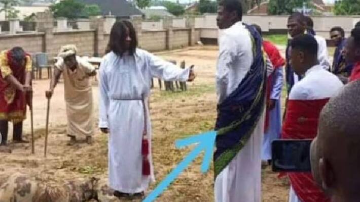 a student died while acting in a recreation of Jesuss crucifixion a student died while acting in a recreation of Jesuss crucifixion