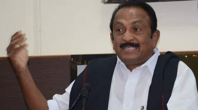 It is because of their indifference that the school campus has become a war zone.. vaiko