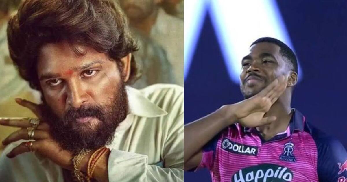 RR vs KKR : அடங்காதவன் டா... விக்கெட் எடுத்ததும் புஷ்பாவாக மாறி கெத்து காட்டிய ராஜஸ்தான் வீரர் - வைரல் வீடியோ