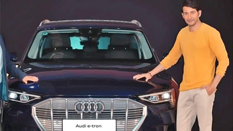 Actor Mahesh Babu bought Audi E tron Electric SUV